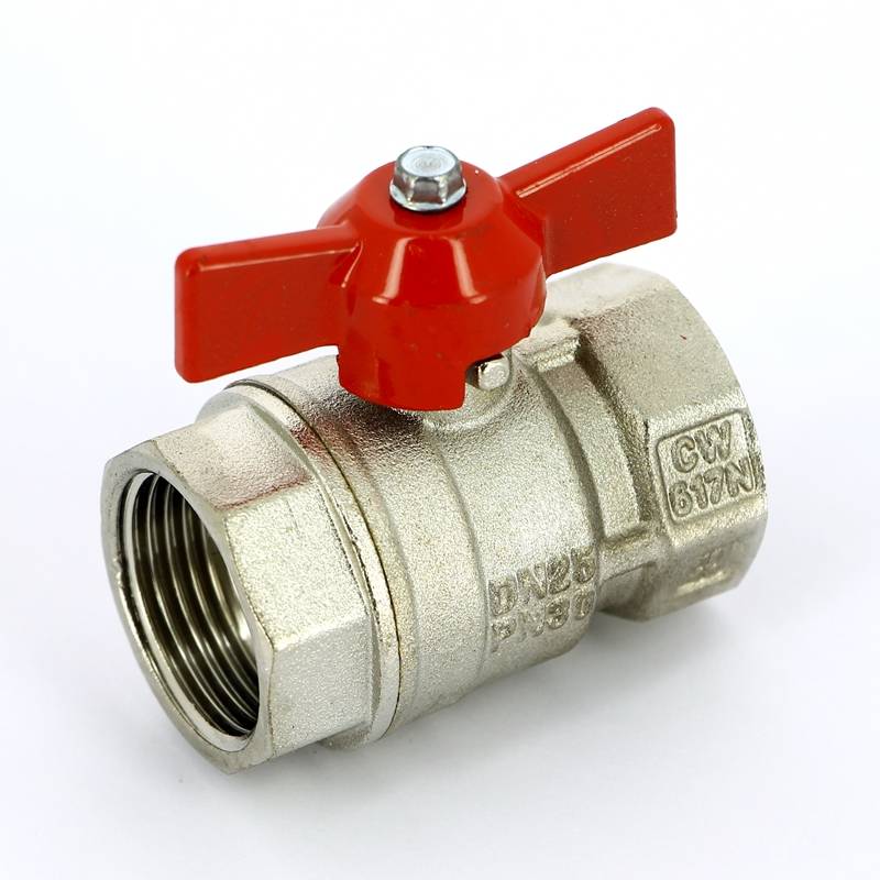 Кран шаровой Uni-Fitt VIVO 1 ВВ бабочка 100T4000