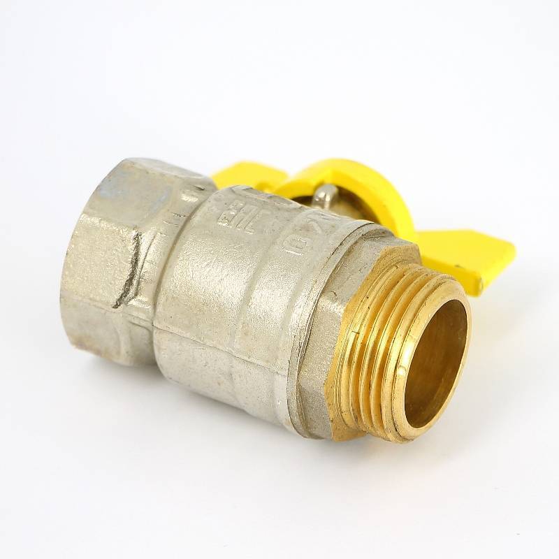 Кран шаровой для газа LD Pride 1 НВ полнопроходной бабочка 47.352.25