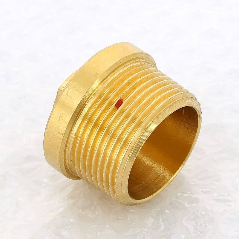 Заглушка бронзовая Viega 1 1/4 с квадратом и бортиком наружная резьба 322175