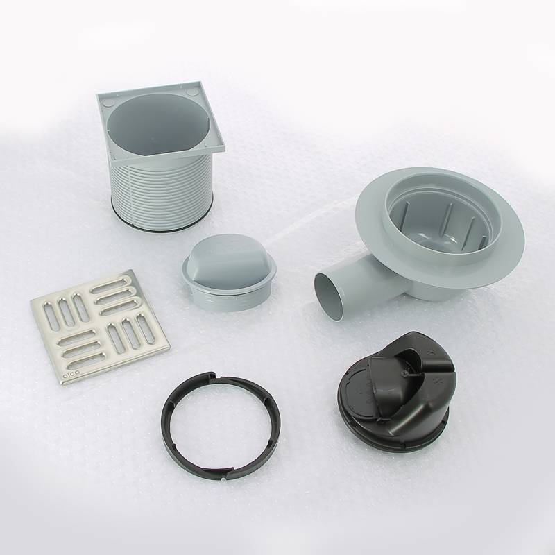 Трап для душа Alca 105х105 мм боковой выпуск 50 мм комбинированный затвор APV31