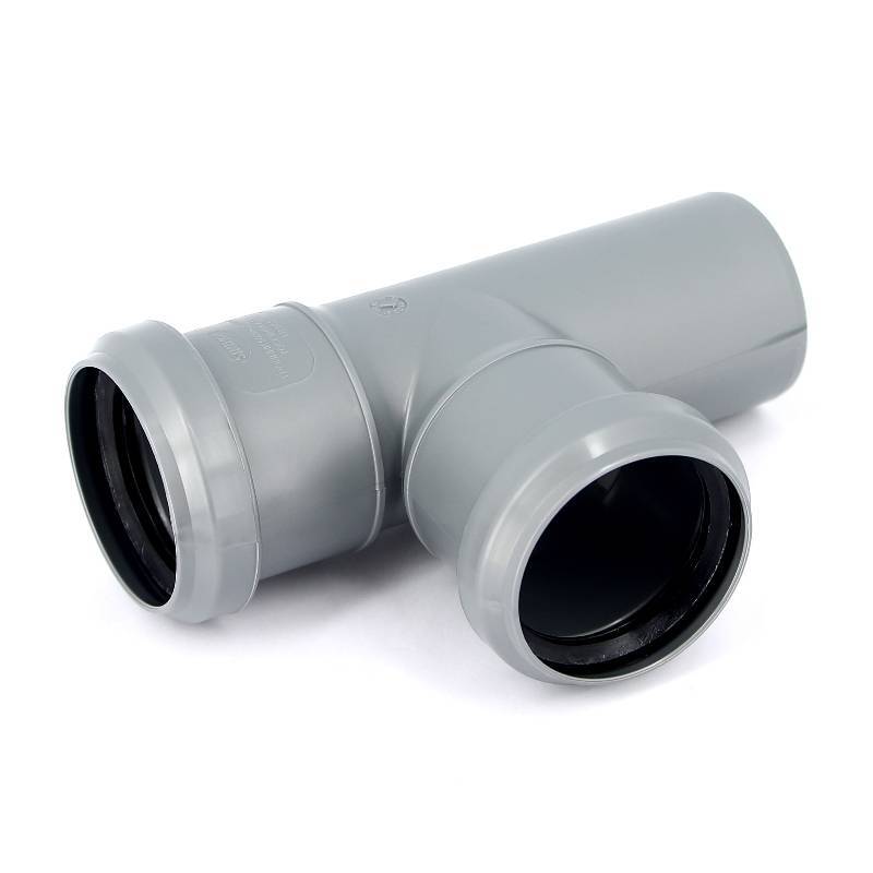 Тройник канализационный Sinikon Стандарт 50x50 мм 87° 508017.R