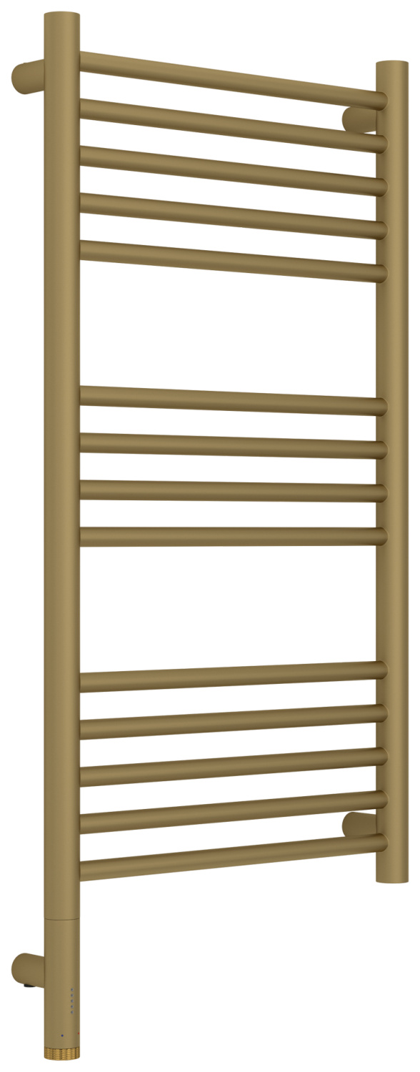 Полотенцесушитель электрический Сунержа Богема 3.1 прямая 40х80 см левое подключение золото матовое 032-6004-8040