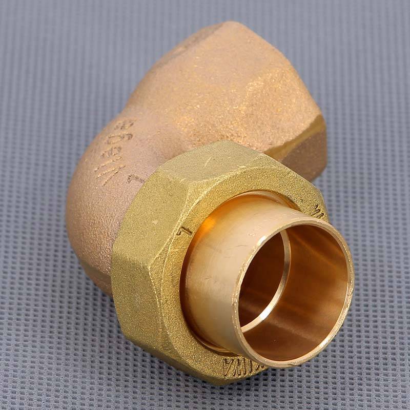 Угол с разъемным соединением пайка-В Viega 28х1 коническое уплотнение 112295