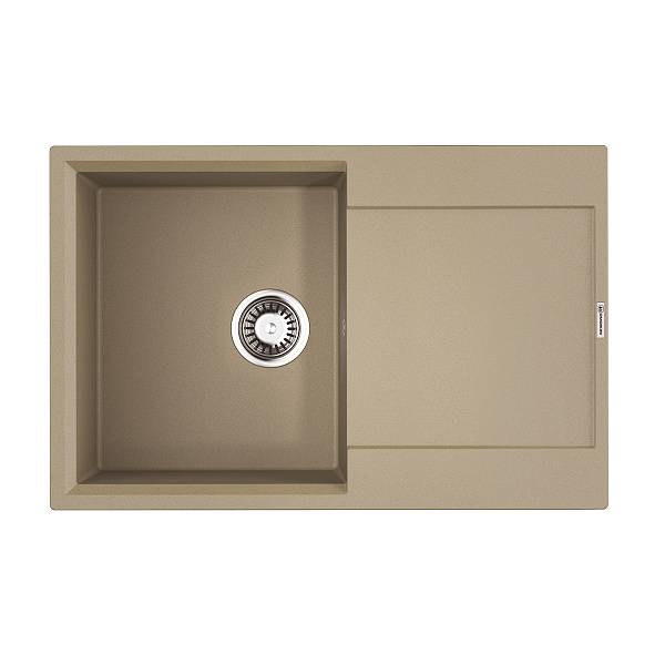 Кухонная мойка Omoikiri Daisen 78T-CH Tetogranit 78x51 см шампань 4993523