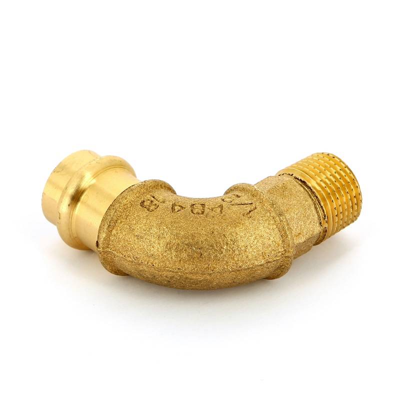 Угольник пресс с наружной резьбой IBP Bänninger B Press 18 x 1/2 бронза P4001G01804000