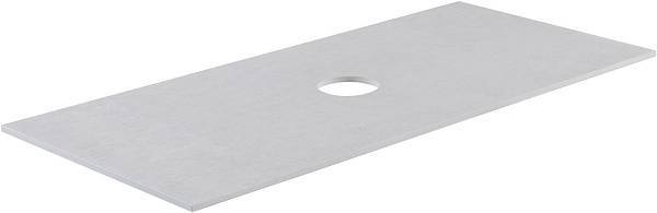 Столешница для тумбы Allen Brau Fantasy 101х46.8х1 см серая 1.11010.G-S