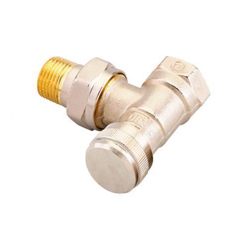 Клапан запорный Danfoss RLV-15 DN 15 прямой никелированный 003L0144