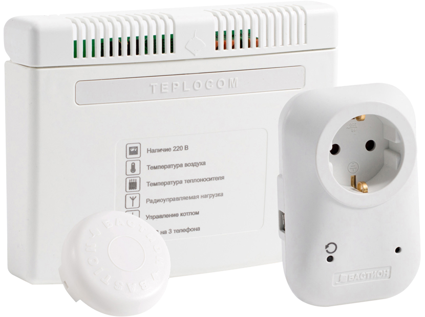 Теплоинформатор TEPLOCOM GSM контроль сети 220 В и температуры 1148197
