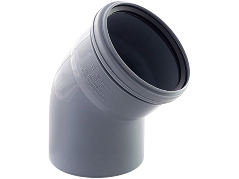 Отвод канализационный РТП 110 мм 67° НС-1168583