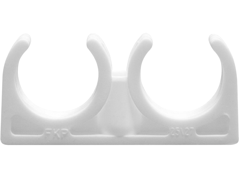 Опора для труб полипропиленовая VALFEX 32/34 мм двойная 10106032