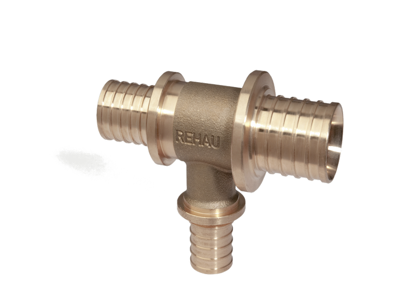 Тройник REHAU RAUTITAN RX+ 50-32-40 бронза 11600631001