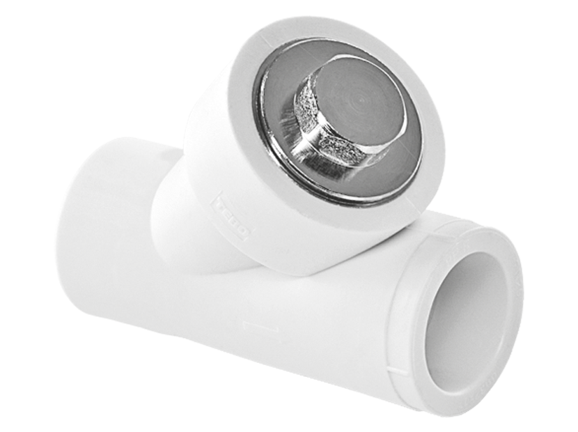 Фильтр сетчатый TEBO PP-R 32 мм серый 030070103