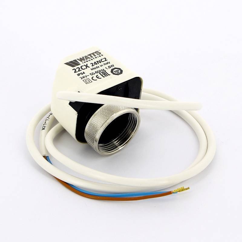 Привод термоэлектрический WATTS 22CX NC 24 В нормально закрытый NC 10029673