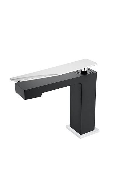 Смеситель для раковины Boheme Q черный/хром 141-BCR.2