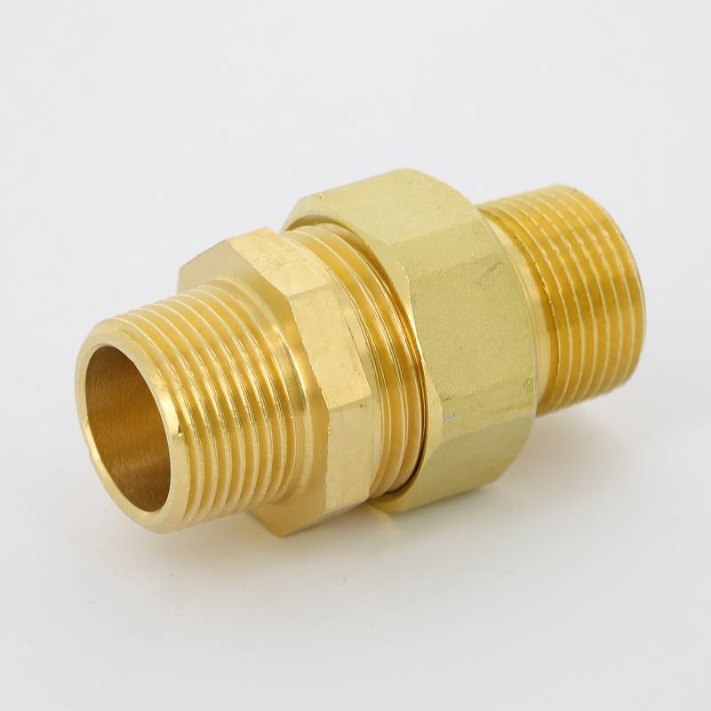 Разъемное соединение Viega бронза 3/8 с коническим уплотнением 446871