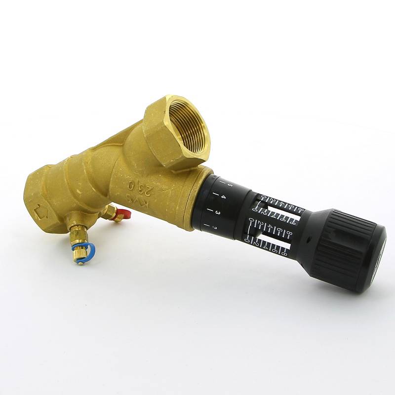 Клапан балансировочный ручной Cimberio CIM 727OT 1 1/2 ВВ с фиксацией настройки CIM 727OT N 1 1/2