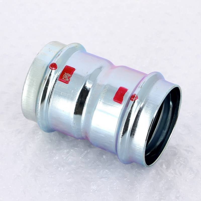 Муфта пресс Viega Prestabo 54 мм оцинкованная сталь 558048