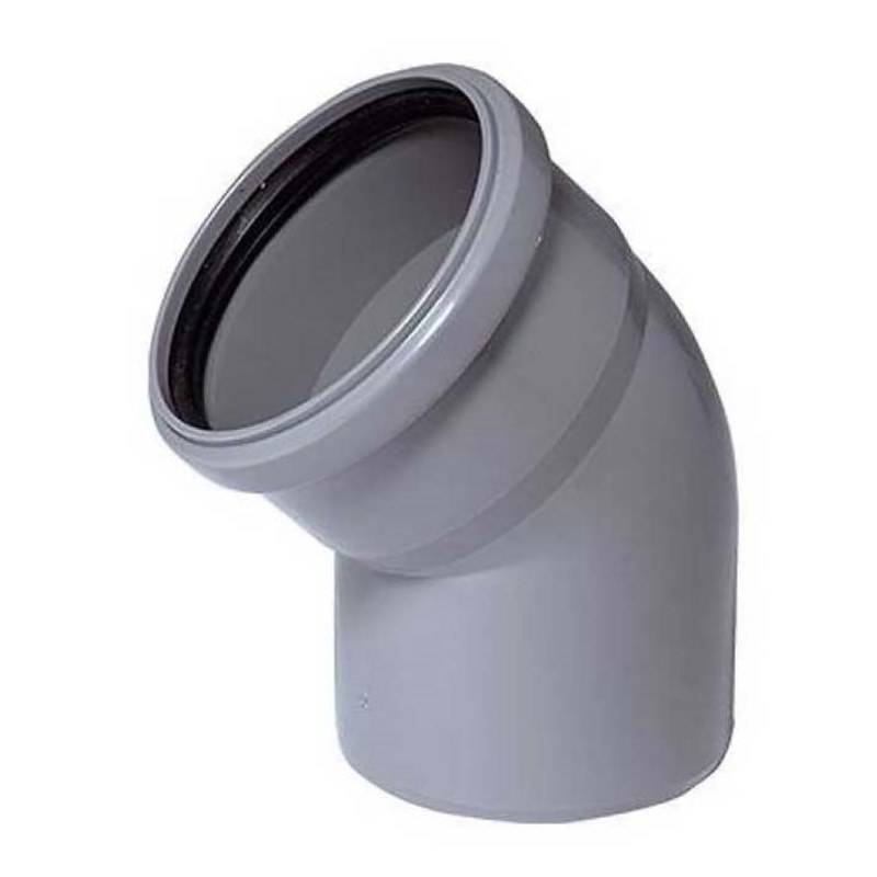 Отвод канализационный Sinikon Стандарт 50 мм 67° 504031.R