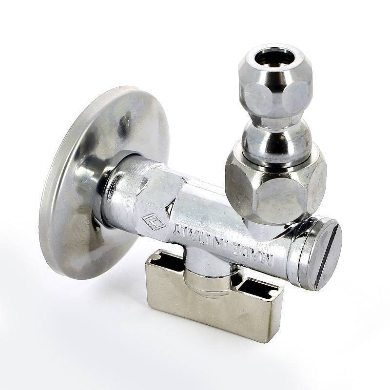 Кран шаровой Bugatti Minnesota 10x1/2 с фильтром и шарнирным соединением 08750001