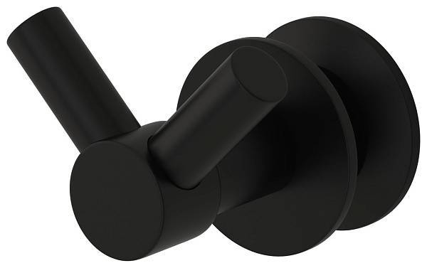 Крючок двойной подвесной Сунержа Виктория для полотенцесушителя матовый черный 31-2010-0002