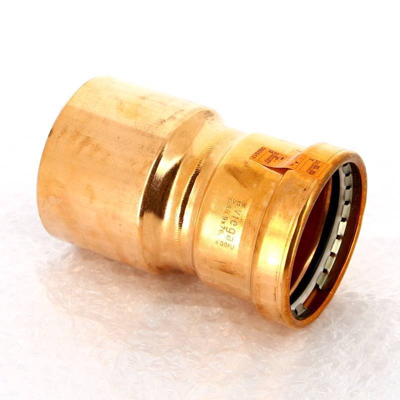 Муфта-вставка пресс медная Viega Profipress XL 88.9х76.1 мм 477134