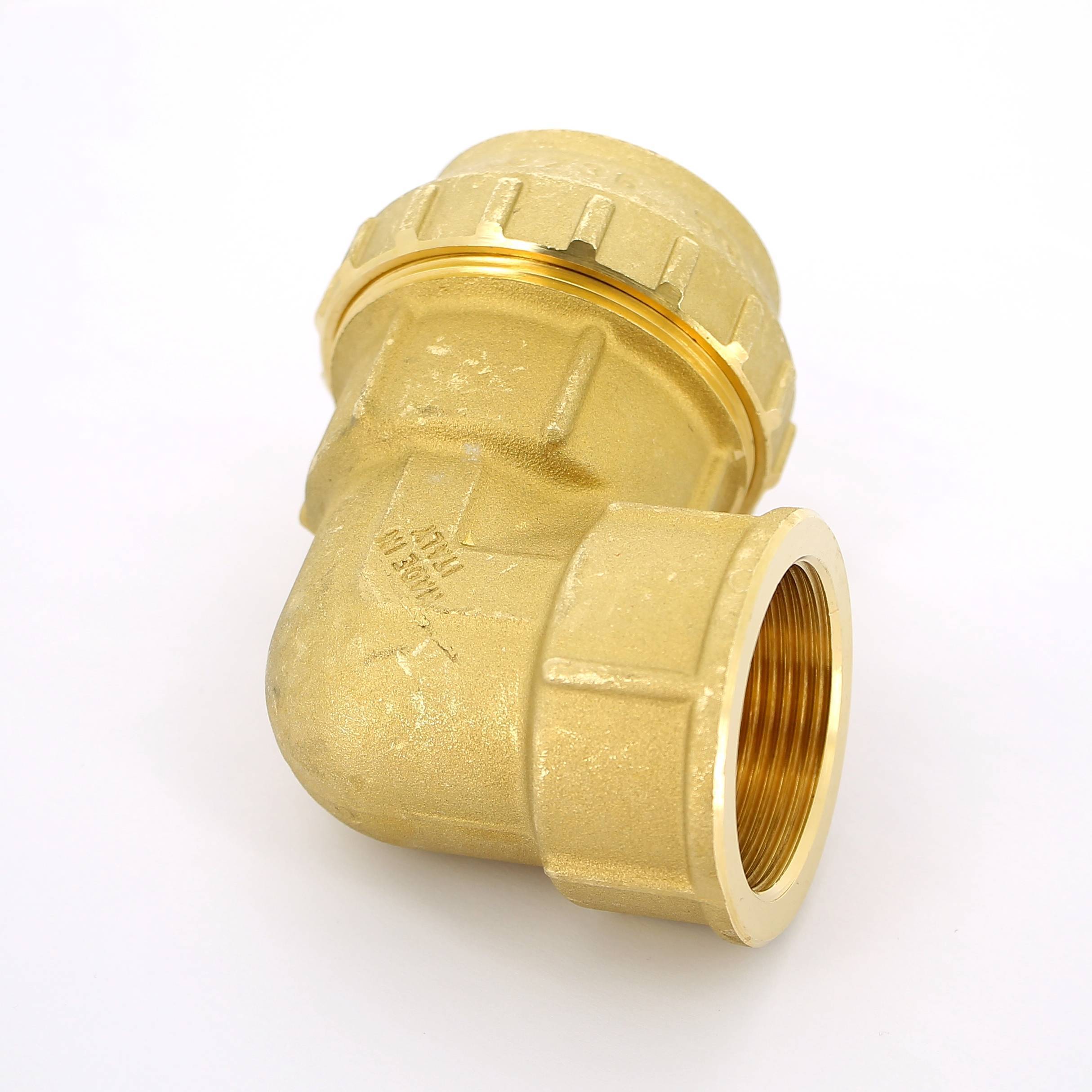 Угольник обжимной Tiemme 3465CR 50х1 1/2 внутренняя резьба латунный 3400051