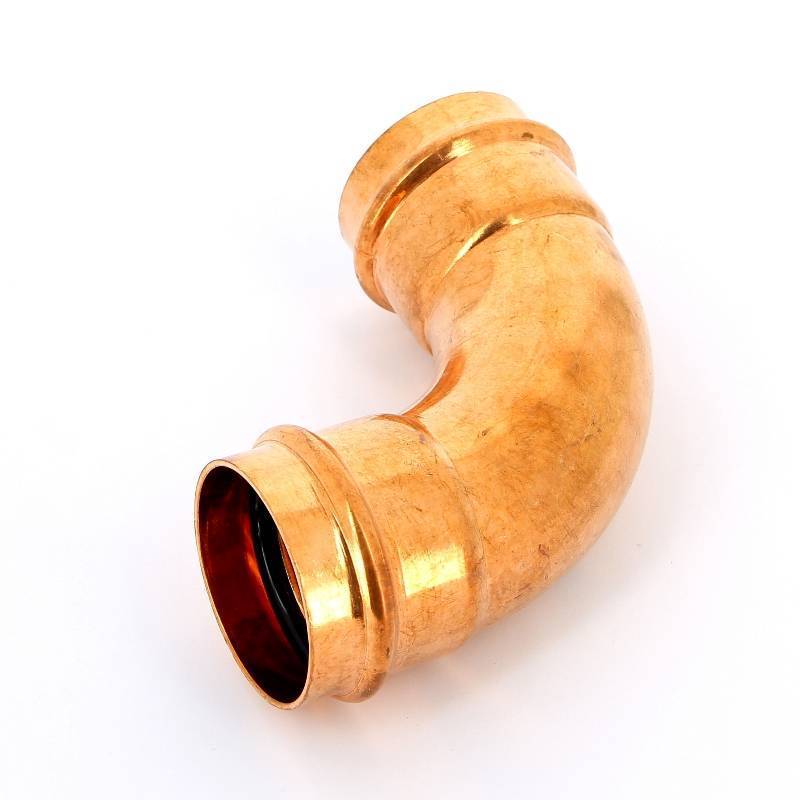 Угольник 90° пресс IBP >B< Press 54 мм медный P5002 05400000