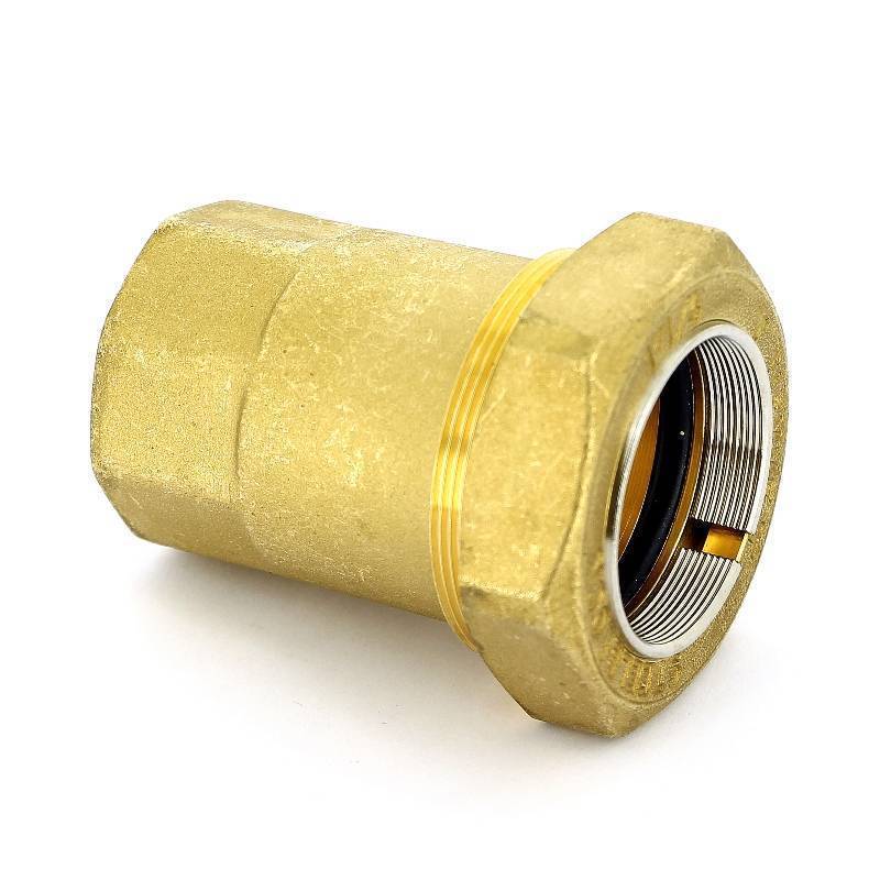 Муфта обжимная Tiemme 1592 1 1/4 ВР латунная 1500109