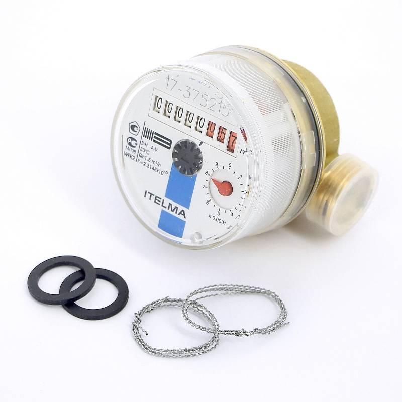 Счетчик холодной воды Итэлма WFK20 3/4 L=80 мм WFK20.D080