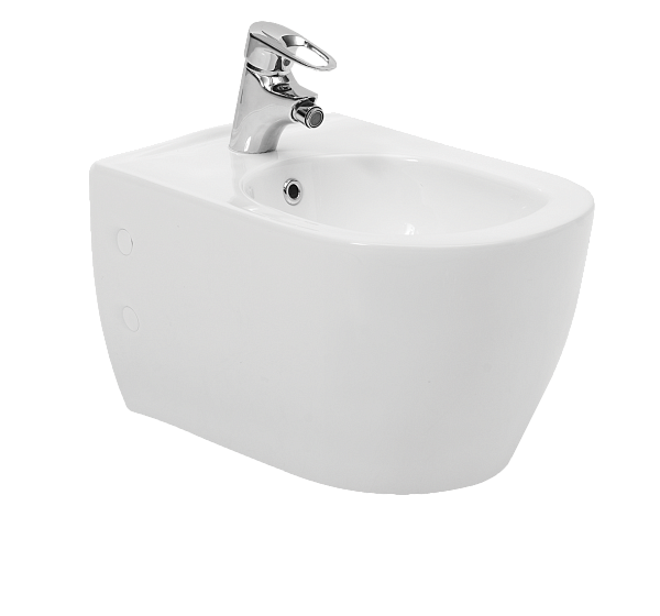 Биде подвесное Boheme Bianca 37,6х52,2 см белый глянцевый 964-W