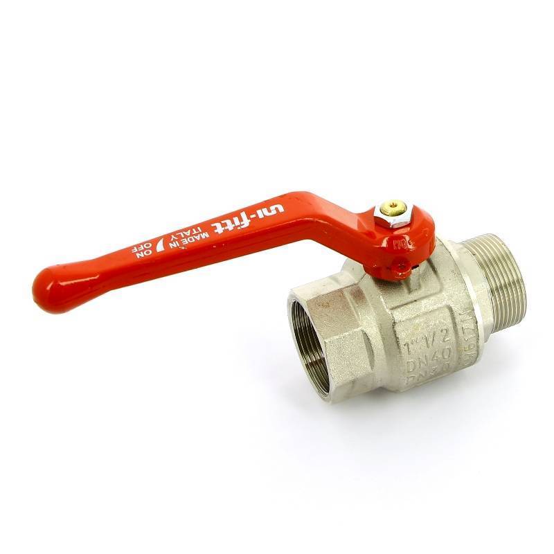 Кран шаровой полнопроходной Uni-Fitt Etalon рычаг 1 1/2 НВ 111L6000