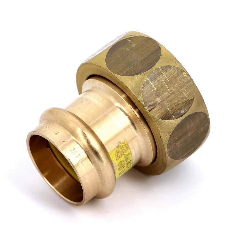 Муфта разъемная пресс-В Viega бронза 28x1 3/8 351137