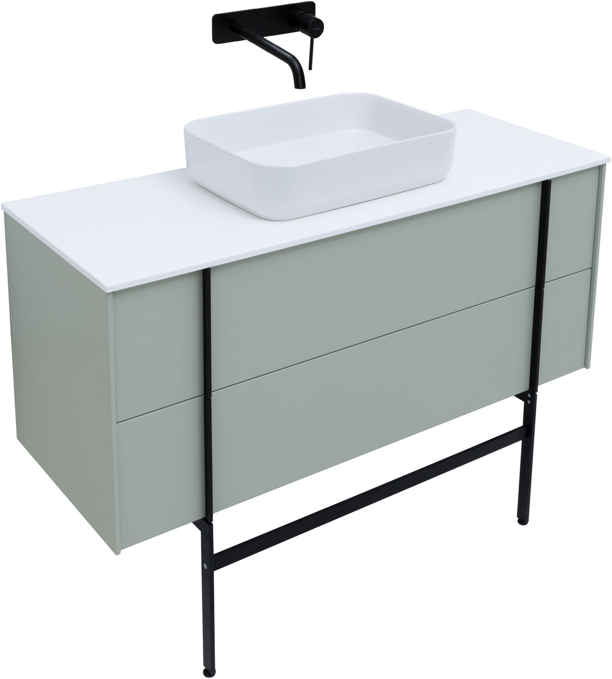 Тумба под раковину Allen Brau Reality 120x46.2x50 см папирус 1.32008.PWM