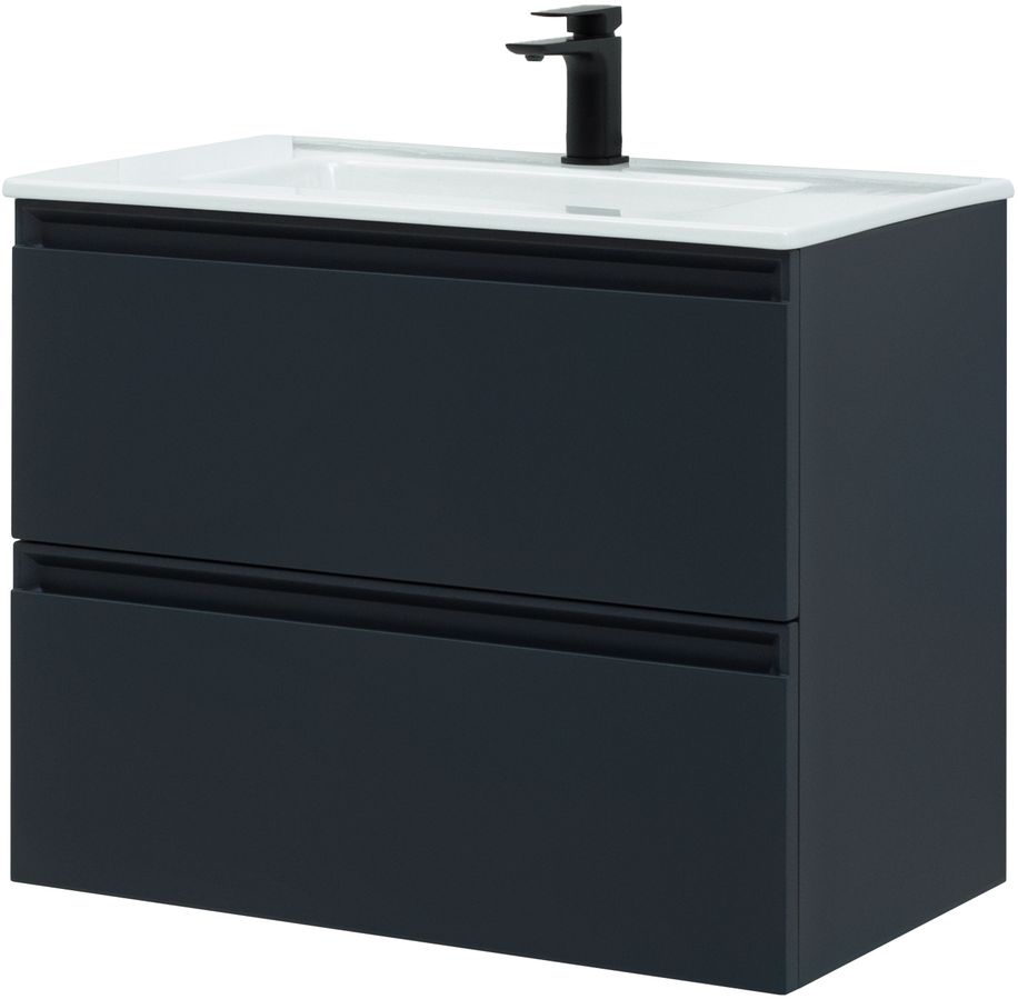 Тумба под раковину Allen Brau Eclipse 80x46x63.4 см антрацит 1.E1002.AM