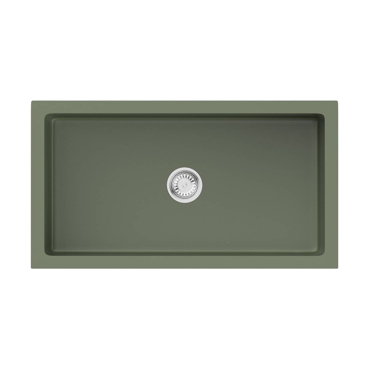 Кухонная мойка Omoikiri Mikura 76-OL Natceramic 76x46 см olive 4997076