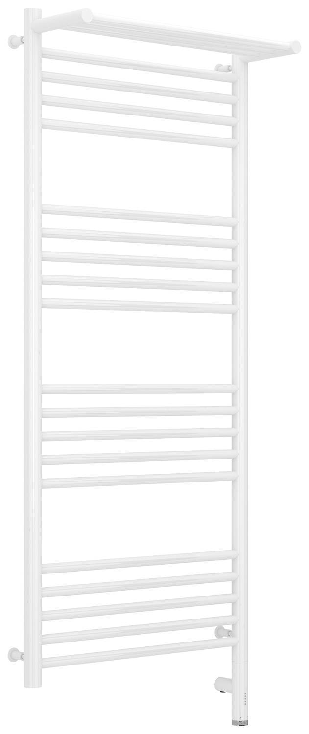 Полотенцесушитель электрический Сунержа Богема 3.0 с 1 полкой 532x1324 мм правый белый 12-5807-1250