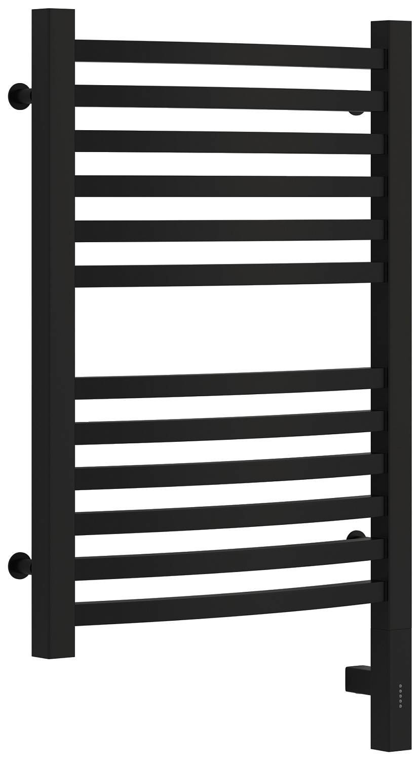 Полотенцесушитель электрический Сунержа Аркус 3.0 430x720 мм правое подключение матовый черный 31-5705-6040