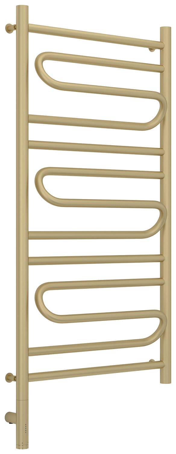 Полотенцесушитель электрический Сунержа Элегия 3.0 532x1124 мм левый матовая шампань 022-5818-1050