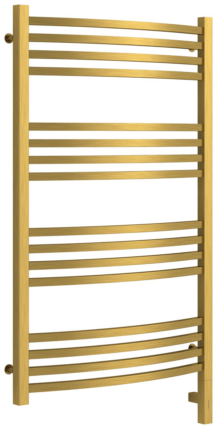 Полотенцесушитель электрический Сунержа Аркус 3.0 630x1120 мм правый состаренная латунь 051-5705-1060