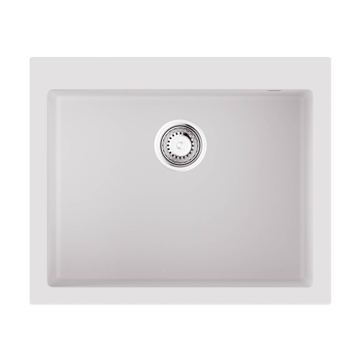 Кухонная мойка Omoikiri Bosen 61A-WH Artceramic 61 x 50 см белый 4993826