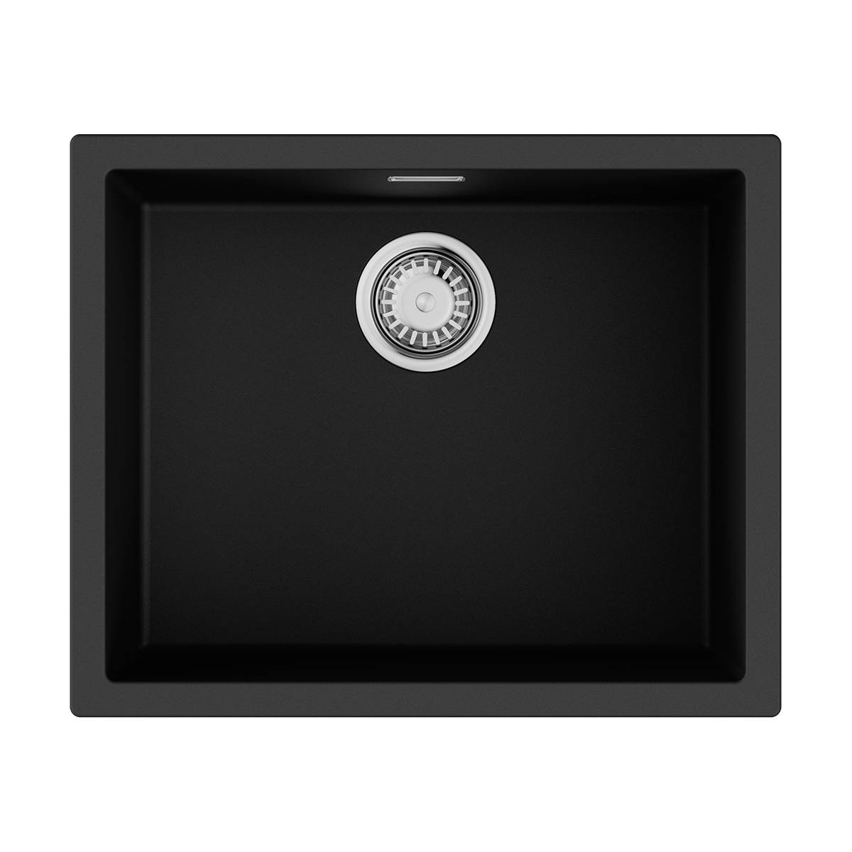 Кухонная мойка Omoikiri Yamakawa 55T-U/I Tetogranit 55,6x45,6 см черный 4993428