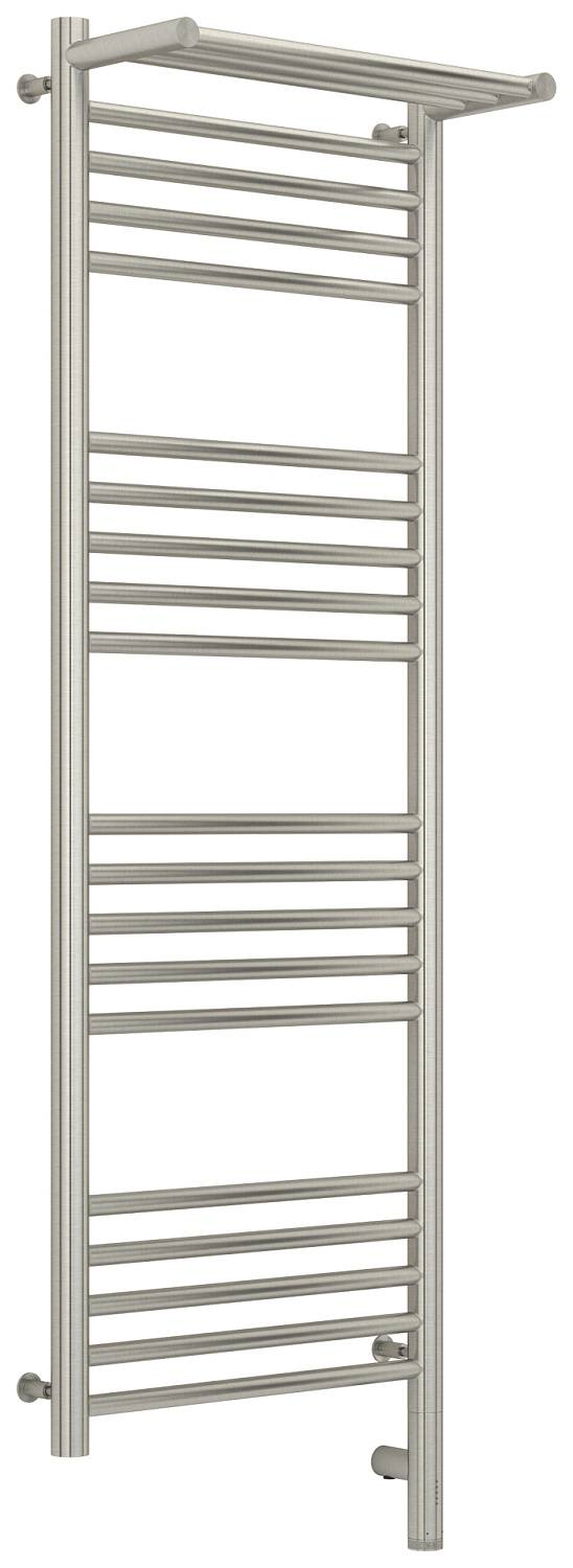 Полотенцесушитель электрический Сунержа Богема 3.0 с 1 полкой 432x1324 мм правый сатин 071-5807-1240