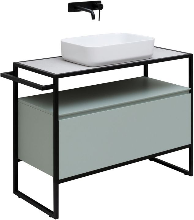 Тумба под раковину Allen Brau Priority 100x45x75 см папирус 1.31003.PWM