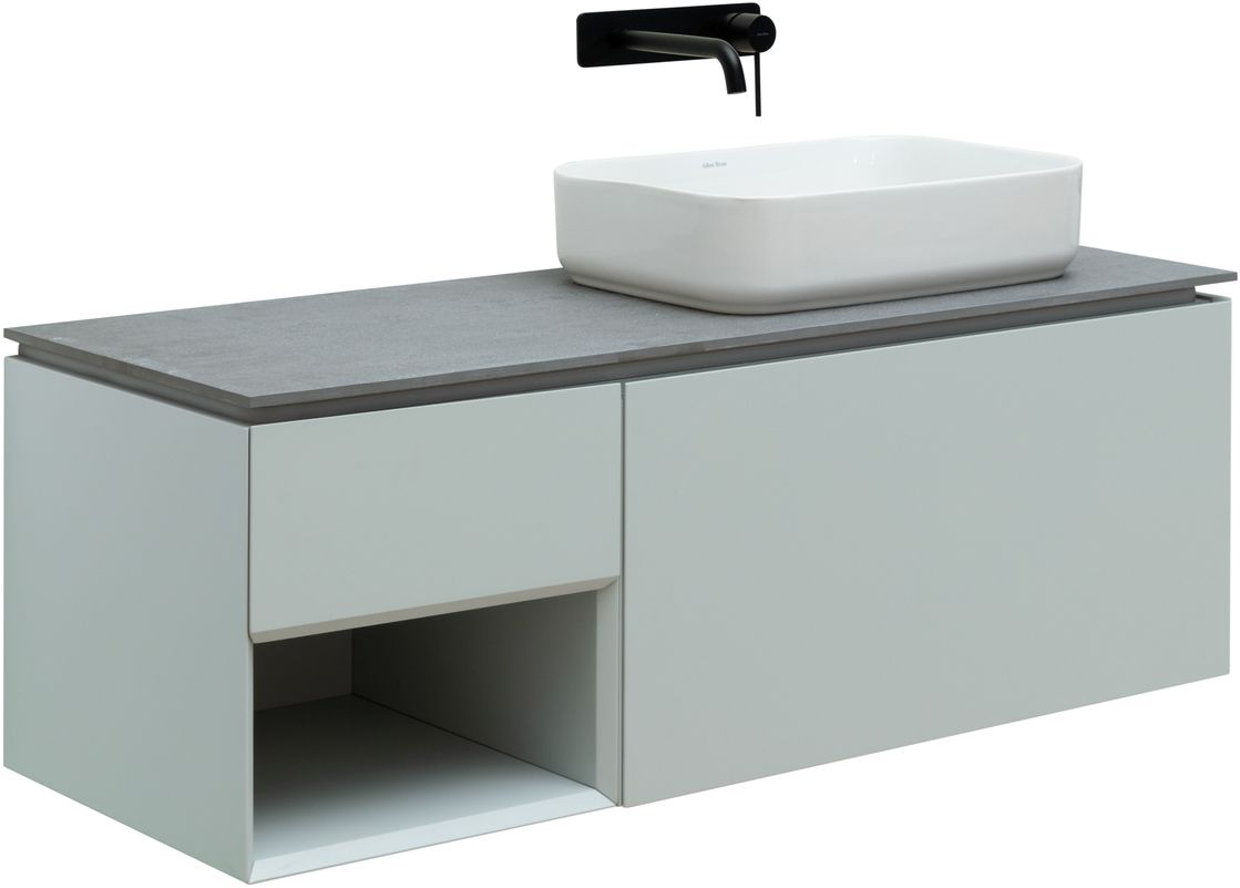 Тумба под раковину Allen Brau Infinity 119.2x45.6x40.8 см папирус 1.21008.PWM