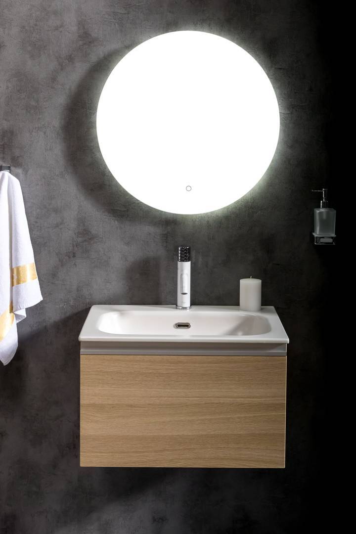 Тумба подвесная Armadi Art Vallessi 60х46х53 см светлое дерево 837-060-L