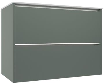 Тумба под раковину Allen Brau Activity 90x46x66.2 см олива/олива 1.34013.CGM