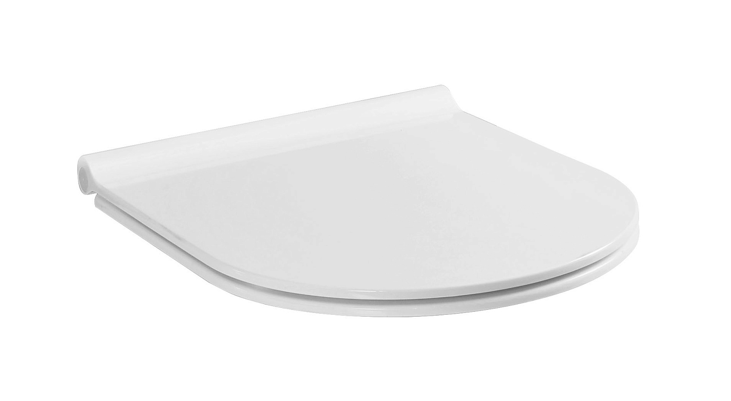 Крышка-сиденье для унитаза Boheme Bianca Slim белый 966-W