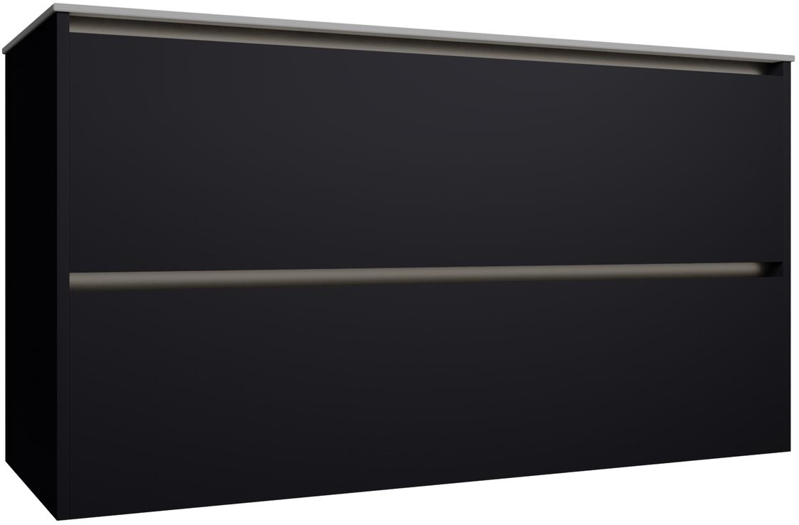 Тумба под раковину Allen Brau Activity 120x46x66,2 см антрацит/олива 1.34015.AM