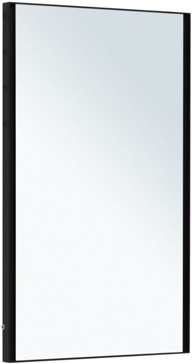 Зеркало подвесное Allen Brau Infinity прямоугольное с подсветкой 60x100 см черный 1.21019.BL