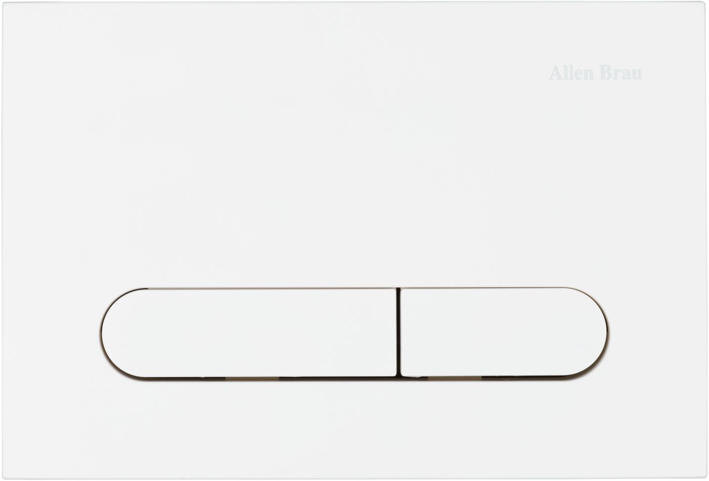 Клавиша смыва Allen Brau Project Color 23.1x15.7 см белый матовый 9.2PR01.21